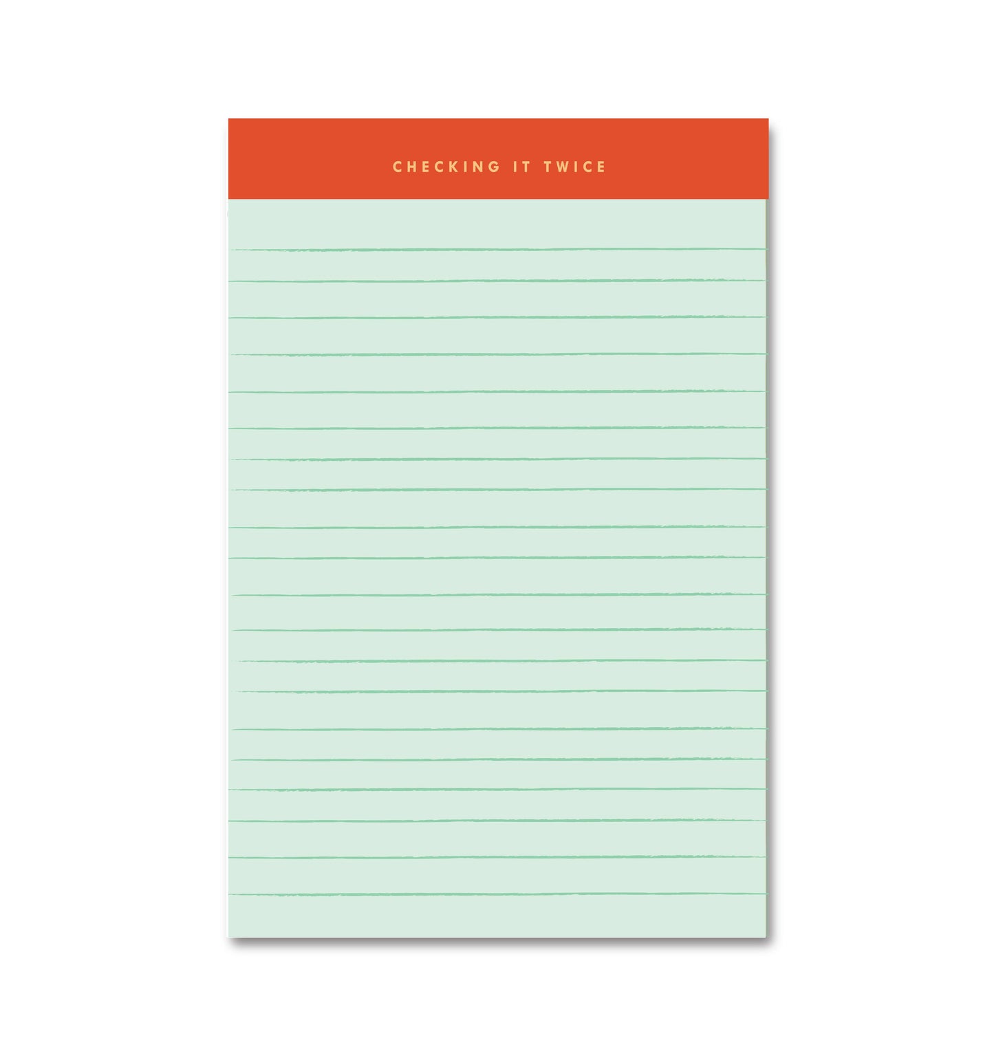 Checking It Twice Memo Notepad