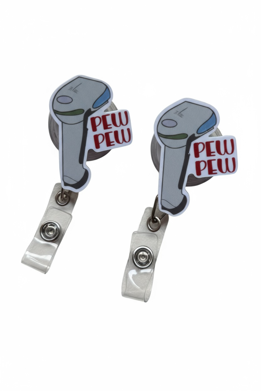 Scanner Retractable Badge Reel