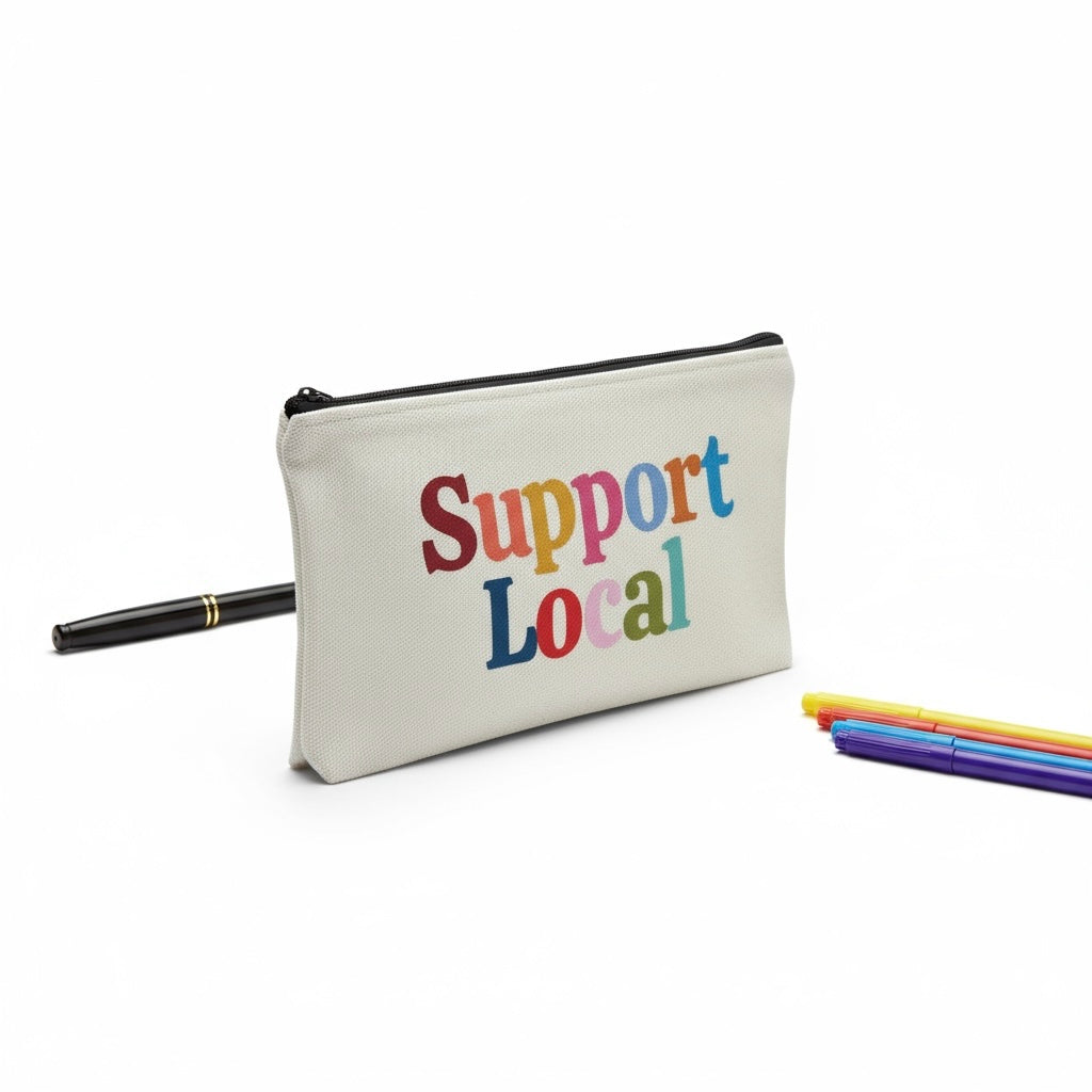 Support Local Pencil Pouch