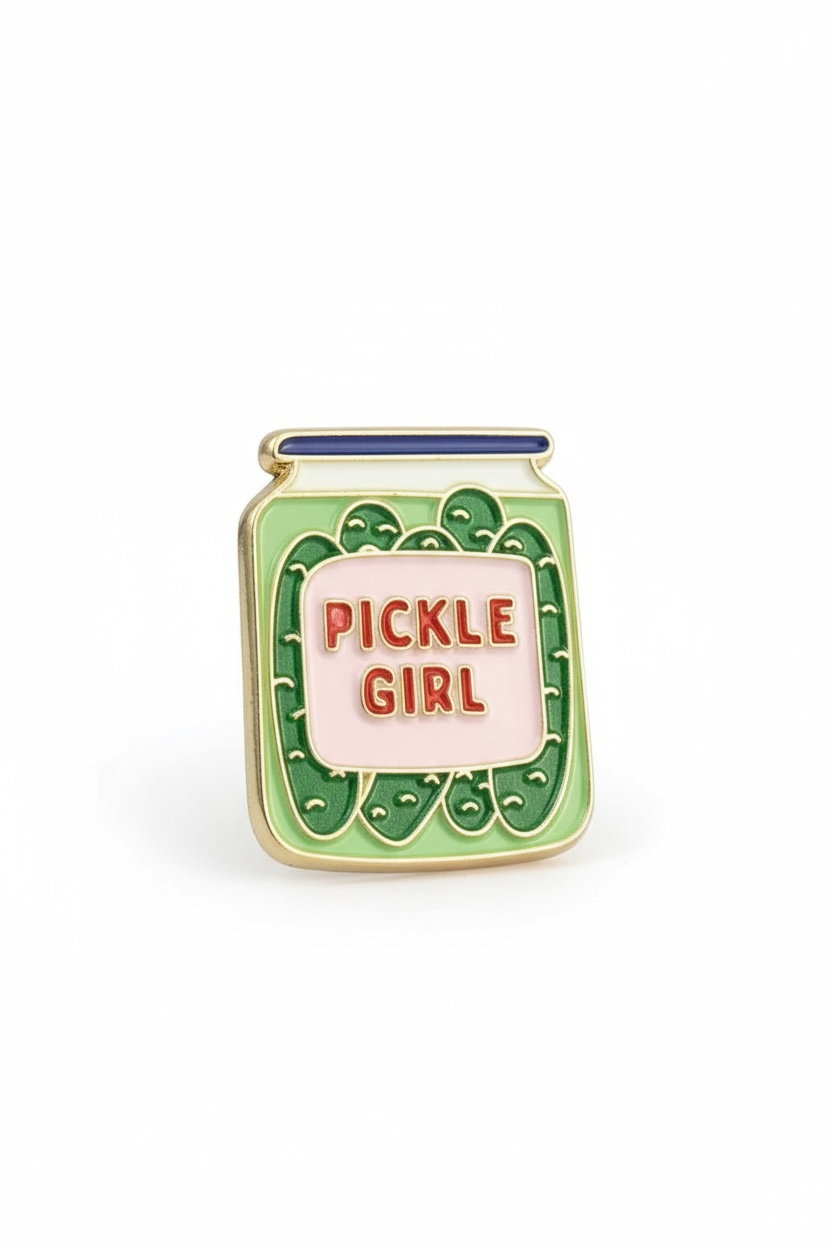 Pickle Girl Enamel Pin