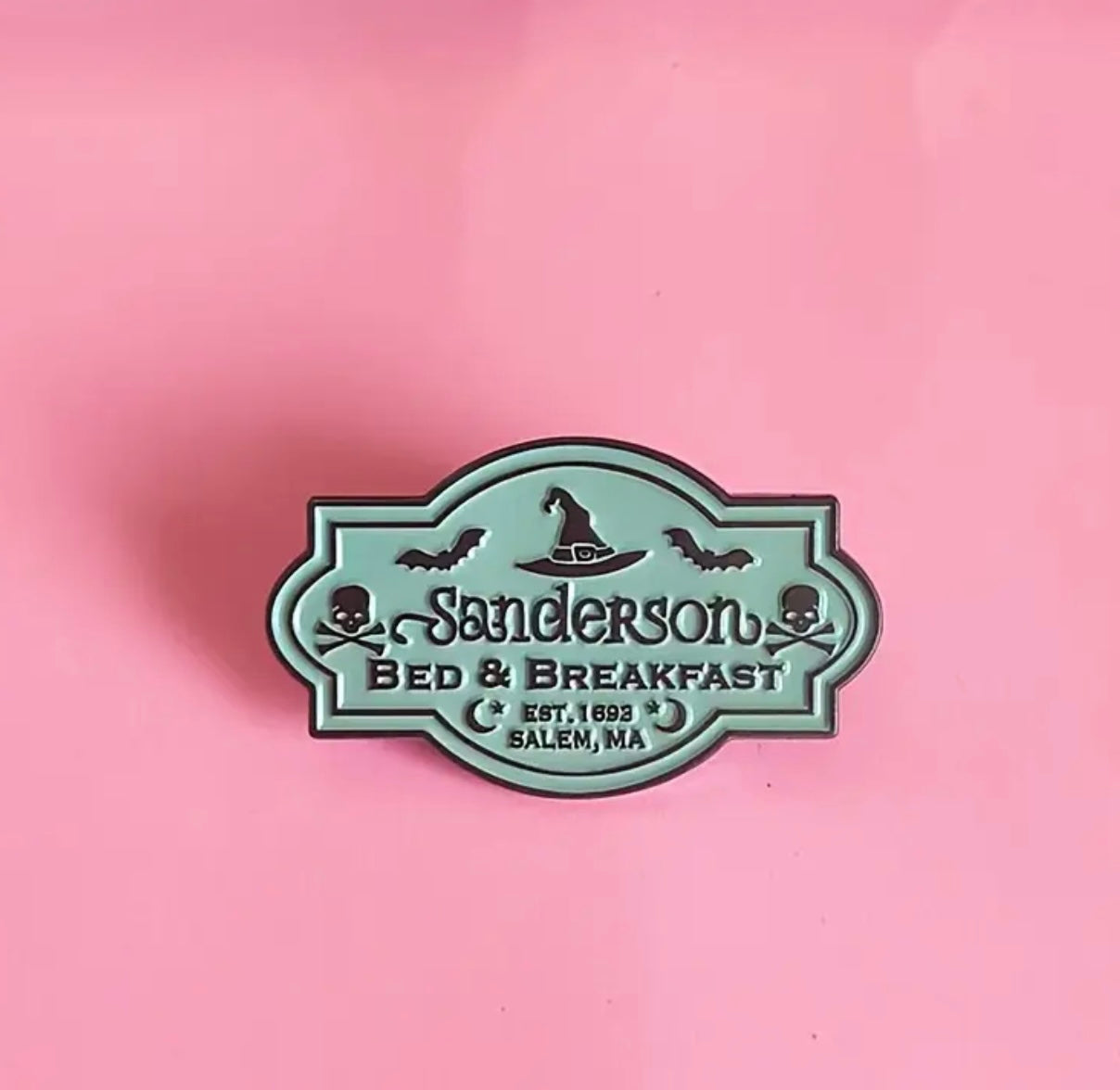 Sanderson Bed & Breakfast Enamel Pin