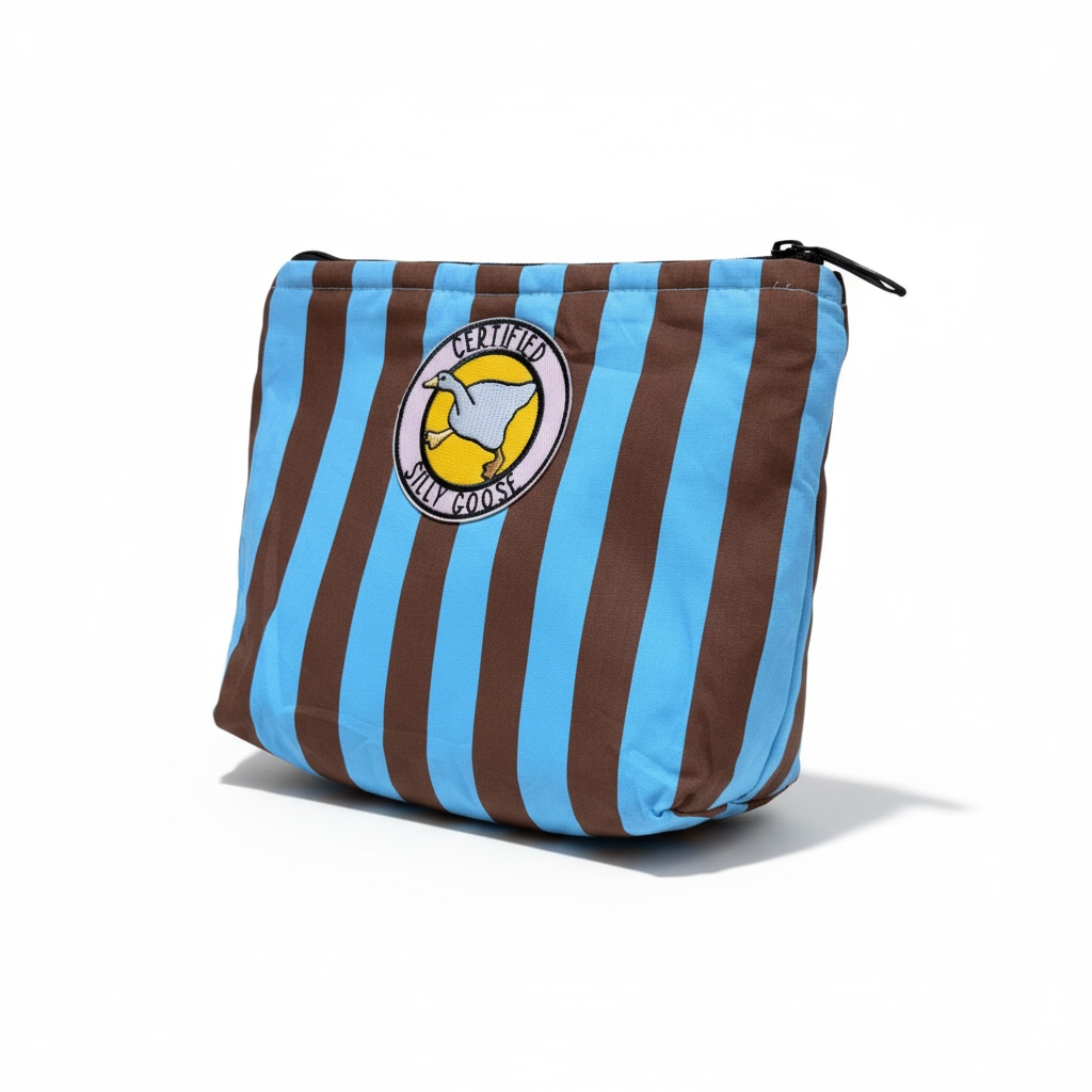 Certified Silly Goose Striped Bag