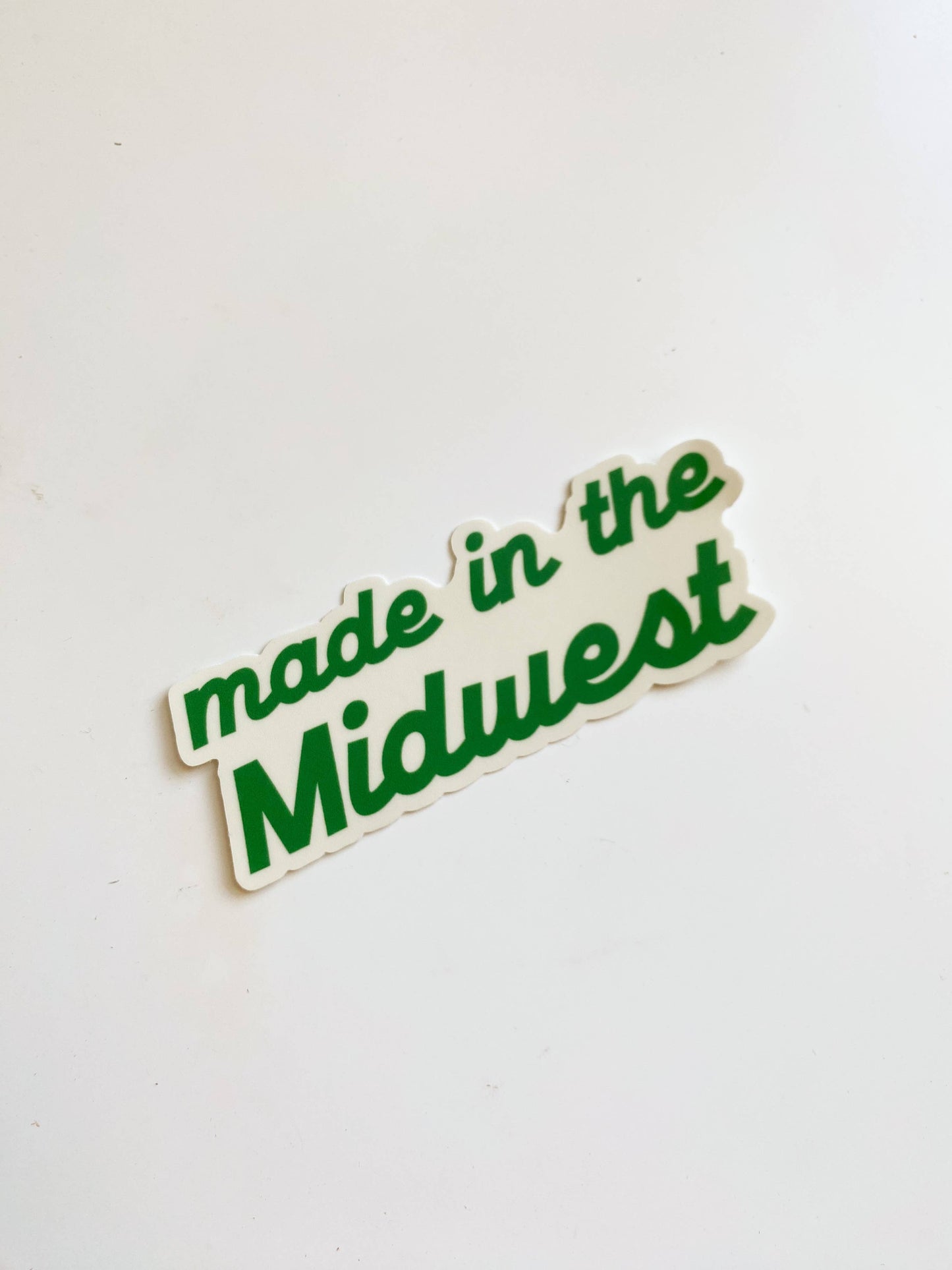 Made in the Midwest Vinyl Sticker