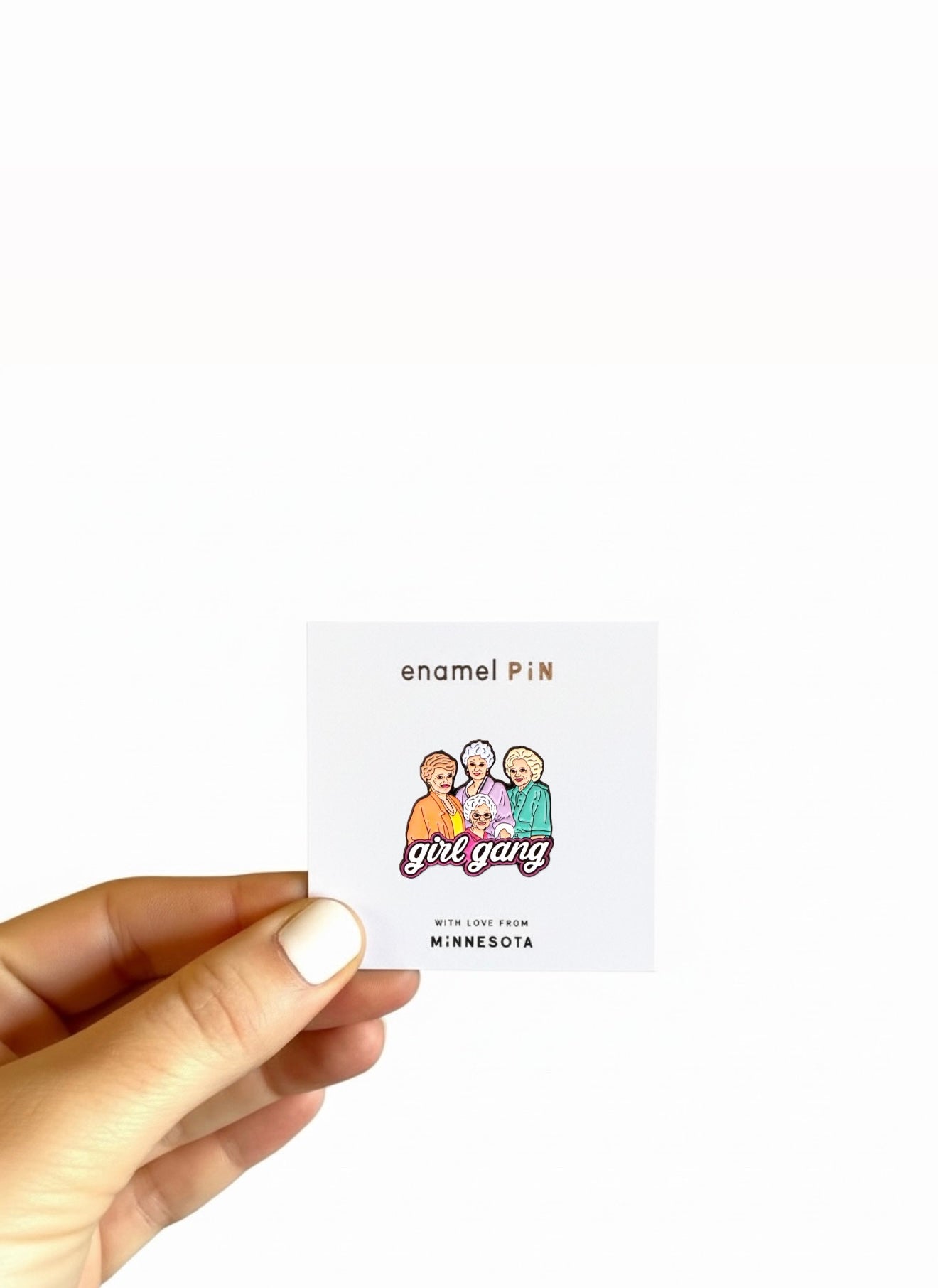 Girl Gang Enamel Pin