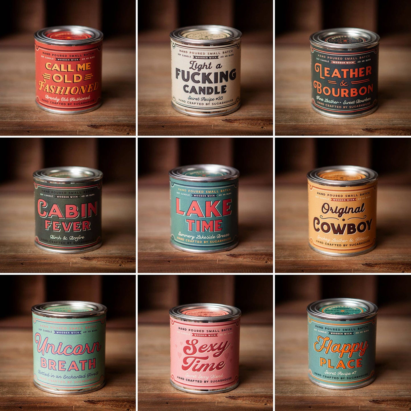 Fall Y'all Soy Paint Can Candle