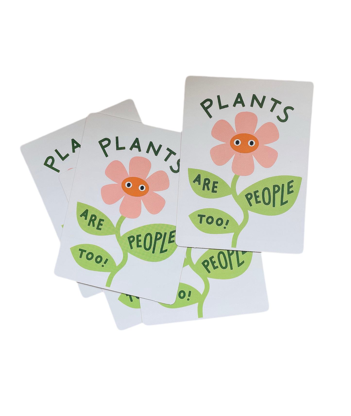 Plants Are People Too Die Cut Sticker