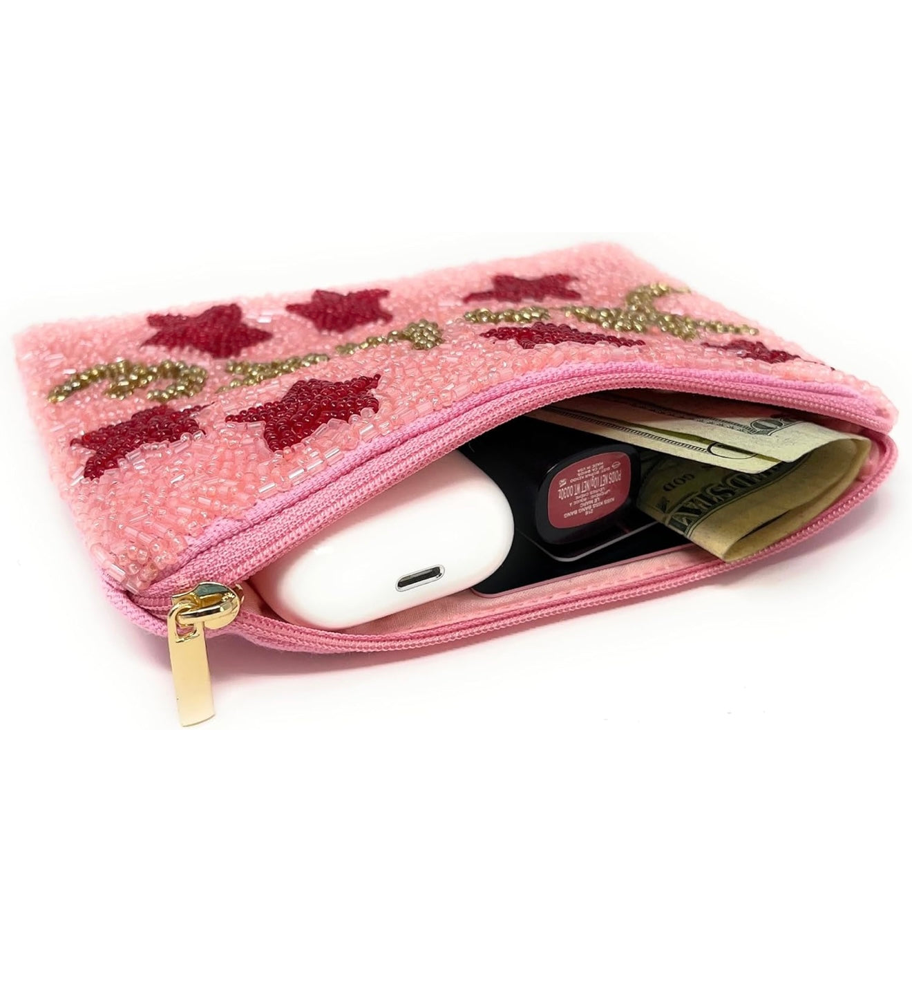 Yeehaw Beaded Coin Purse/Pouch