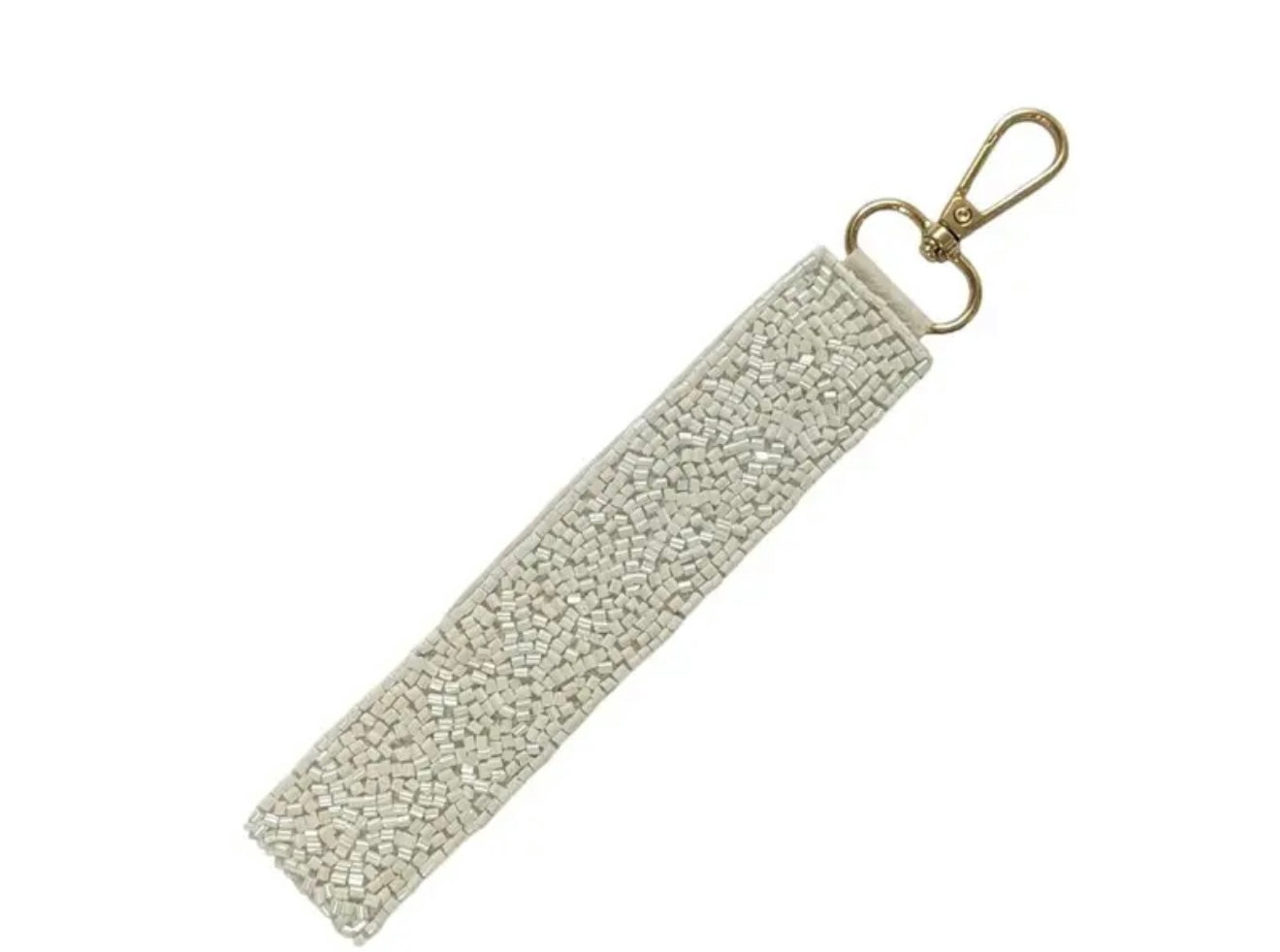 Teacher Beaded Wristlet Keychain
