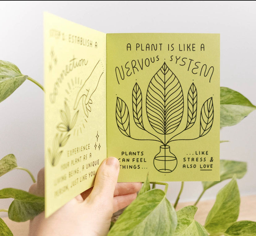 How to Keep A Plant Alive Zine