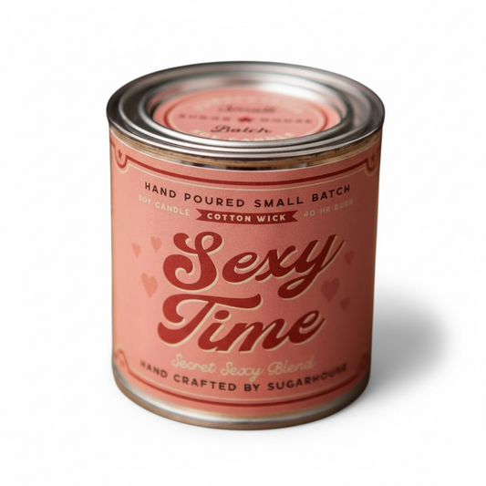 Sexy Time Soy Paint Can Candle