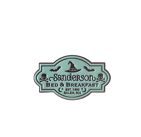 Sanderson Bed & Breakfast Enamel Pin