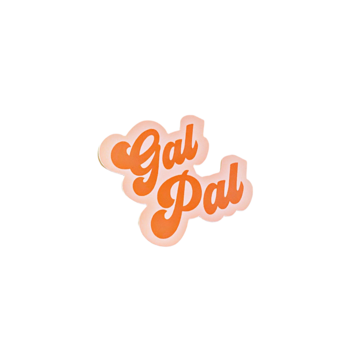 Retro Gal Pal Vinyl Sticker