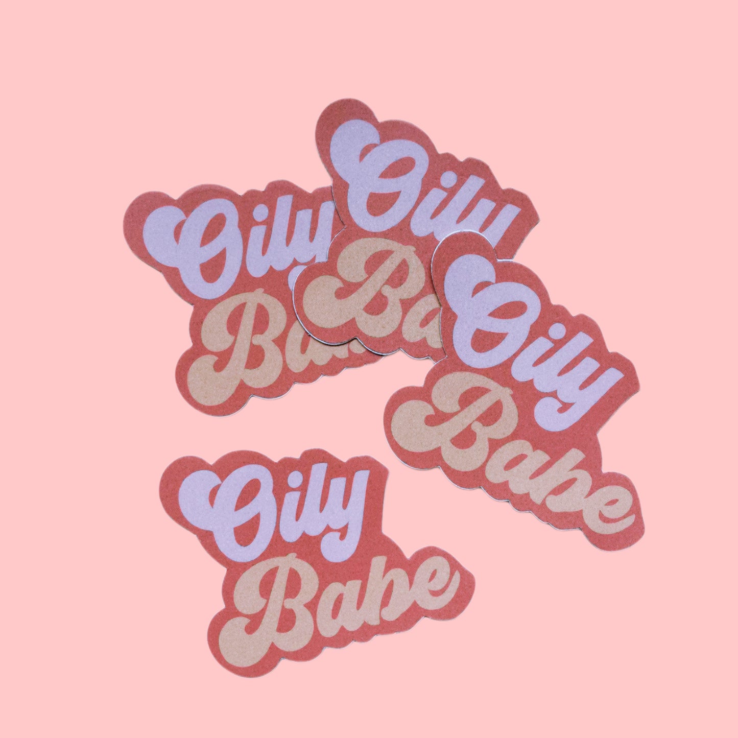 Oily Babe Vinyl Sticker