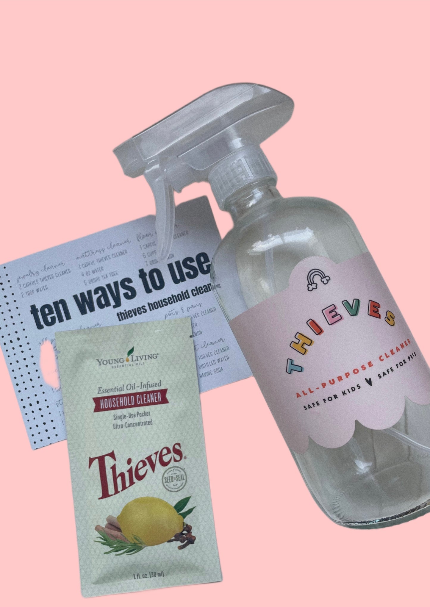 Thieves All Purpose Cleaner Bundle - Rainbow Scallop