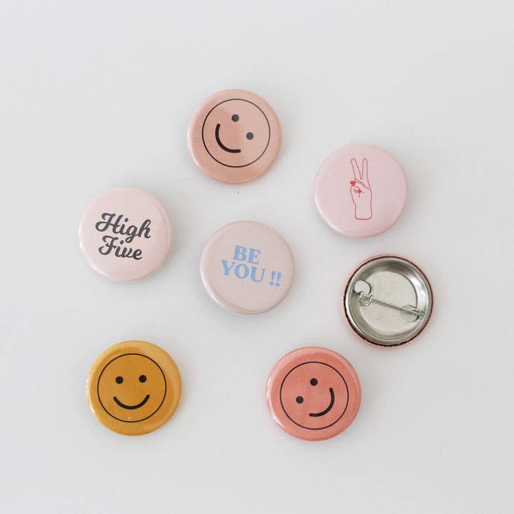 Button Smiley pack