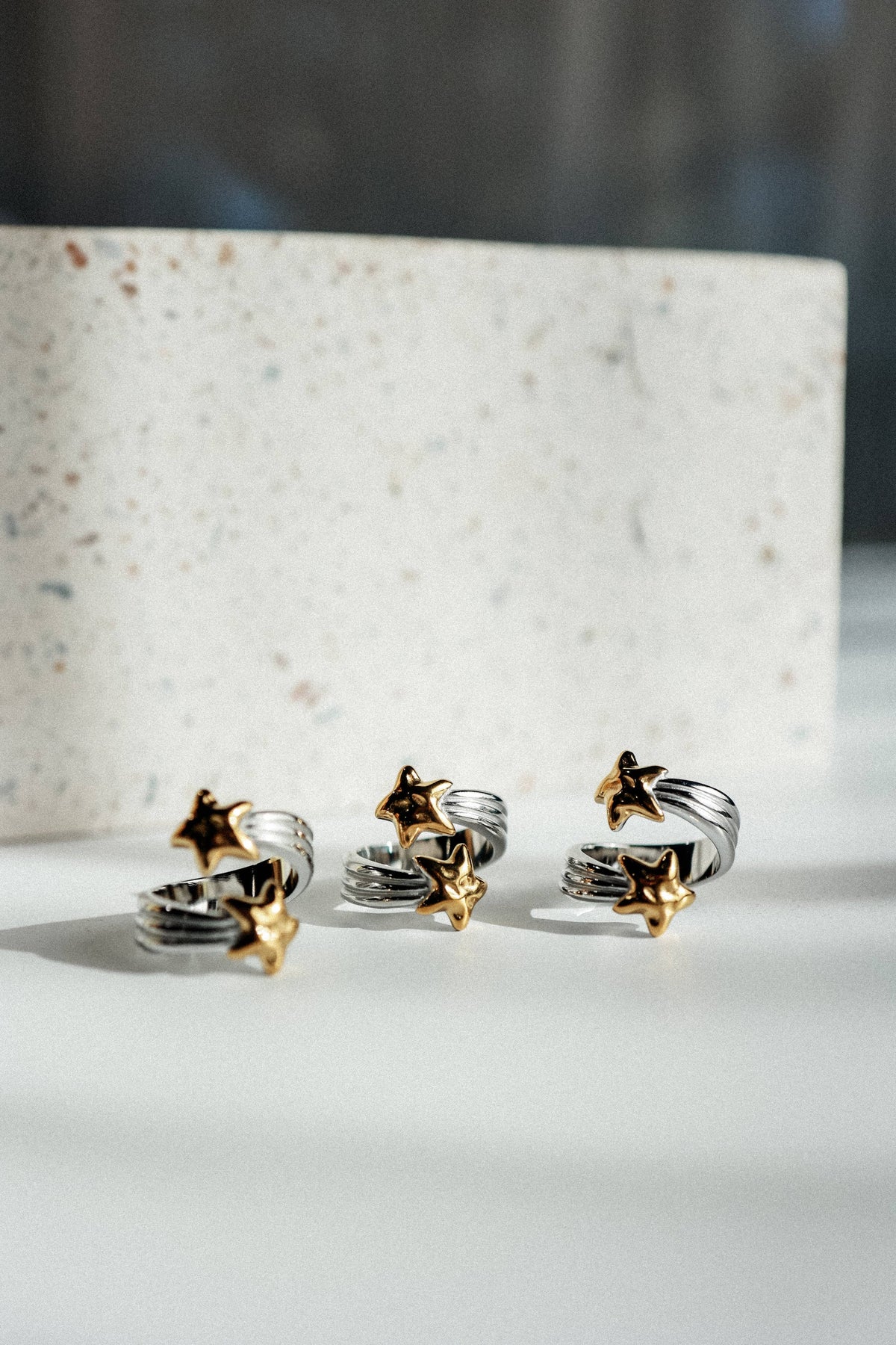 THE TWIN STAR WRAP RING: 8