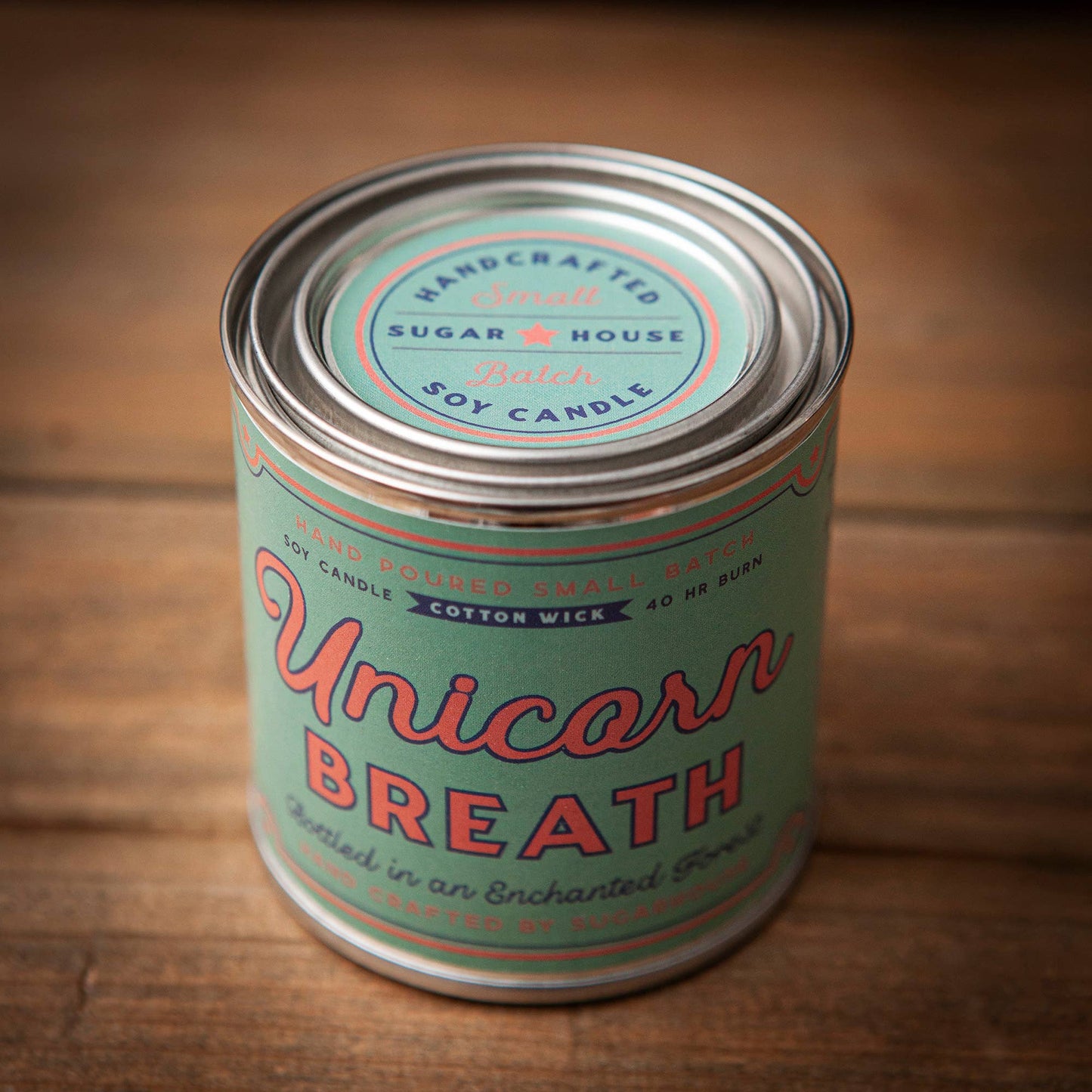 Unicorn Breath Soy Paint Can Candle