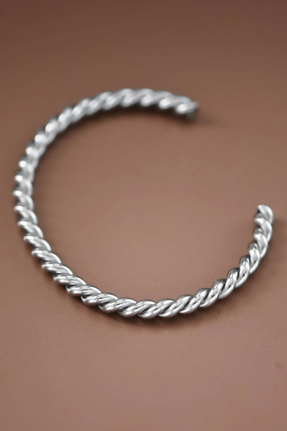 Tarnish-Resistant Waterproof Stainless Steel Cuff - 7207: S0OX3T7207 Silver