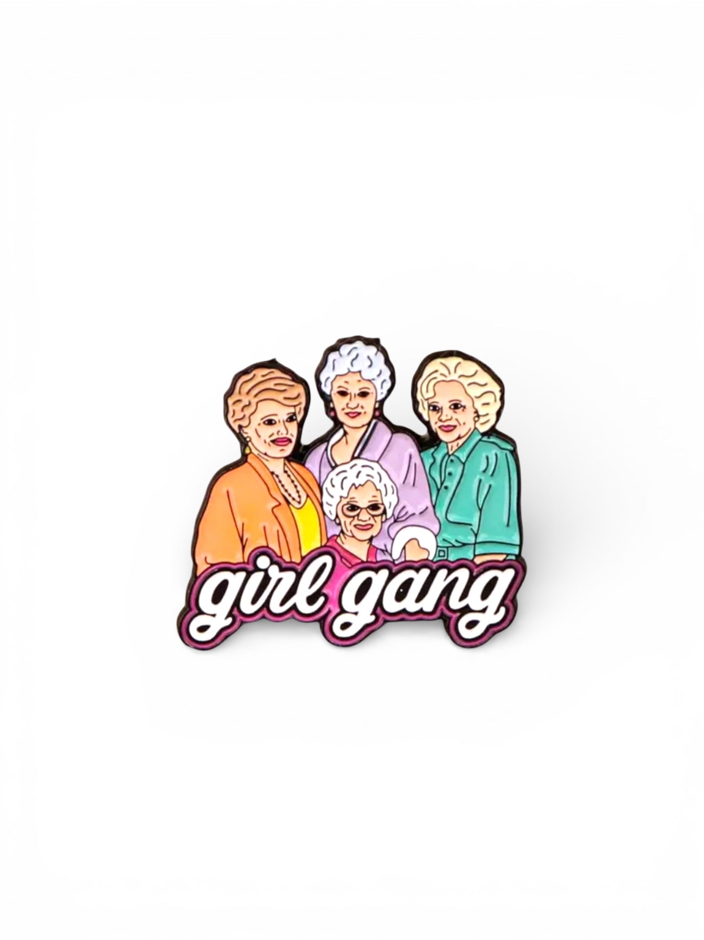 Girl Gang Enamel Pin