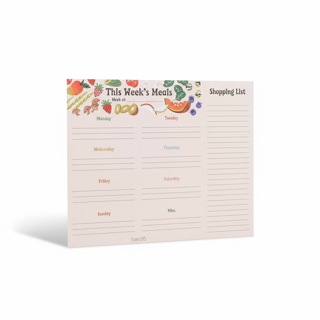 Weekly Meal Planner with Shopping List