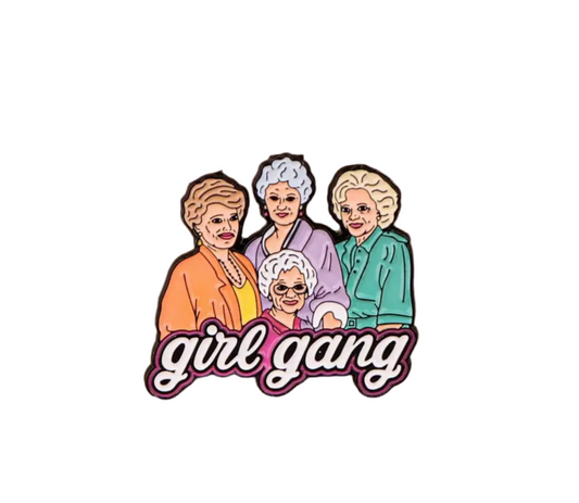 Girl Gang Enamel Pin