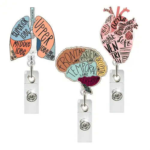 Anatomy Diagram Badge Reel