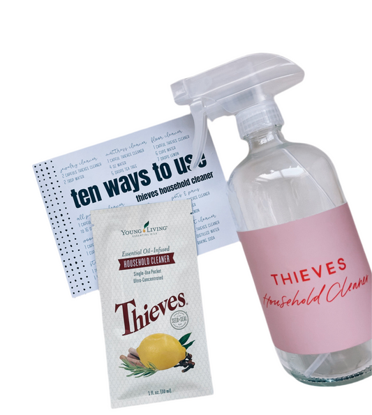 Thieves All Purpose Cleaner Bundle - Pink + Red