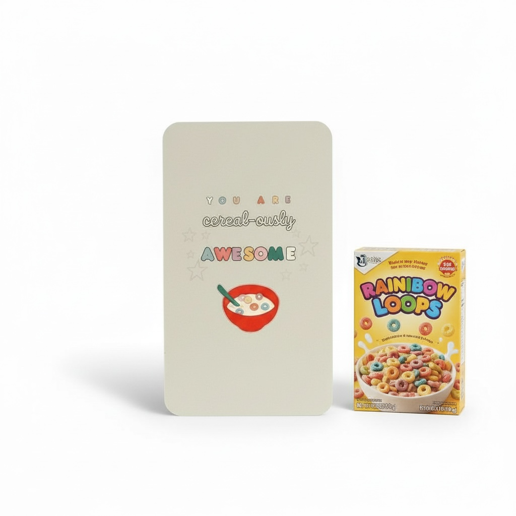 Cereal-Ously Amazing Classroom Valentines Cards