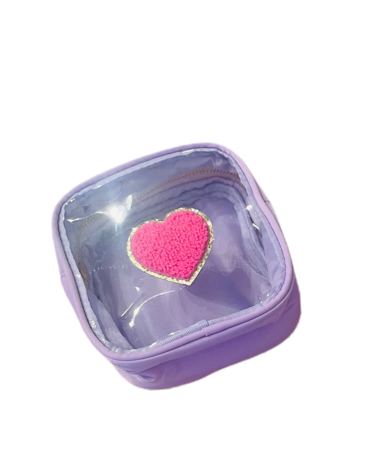 Small Cube Cosmetic Cube - Dark Pink