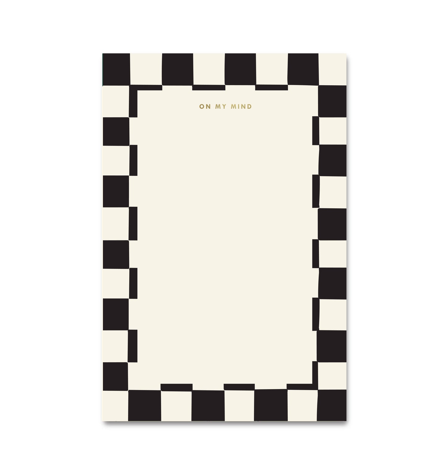 Chessboard Memo Notepad 