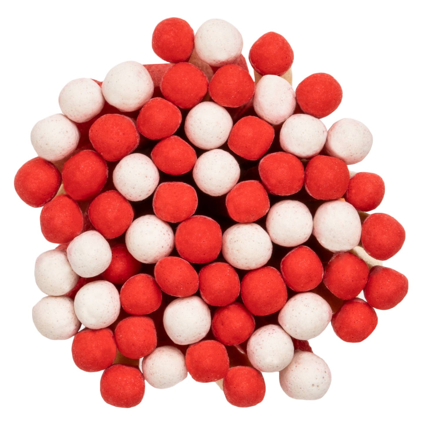 Peppermint Stick Matches in Medium Corked Vial