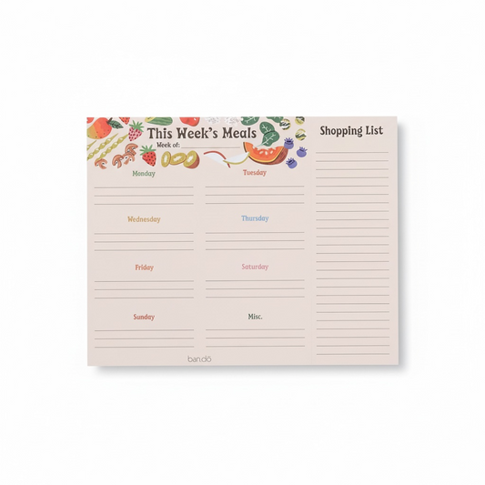 Weekly Meal Planner with Shopping List