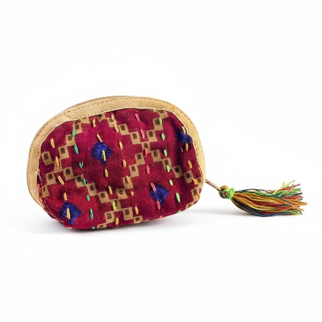 Kantha Petite Pouch