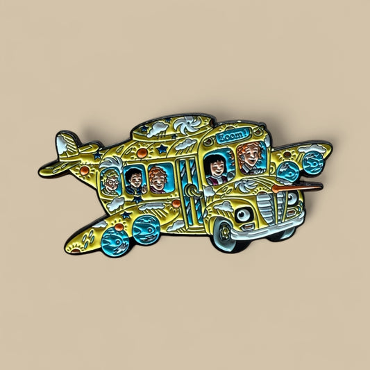 Magic School Bus Enamel Pin