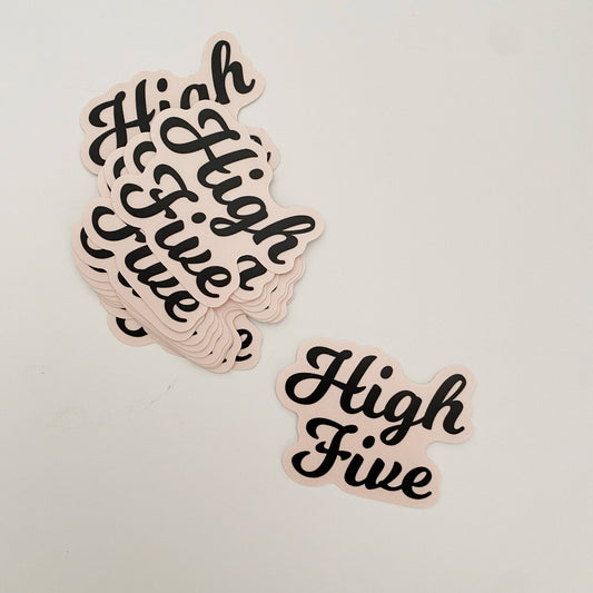 High Five Sticker