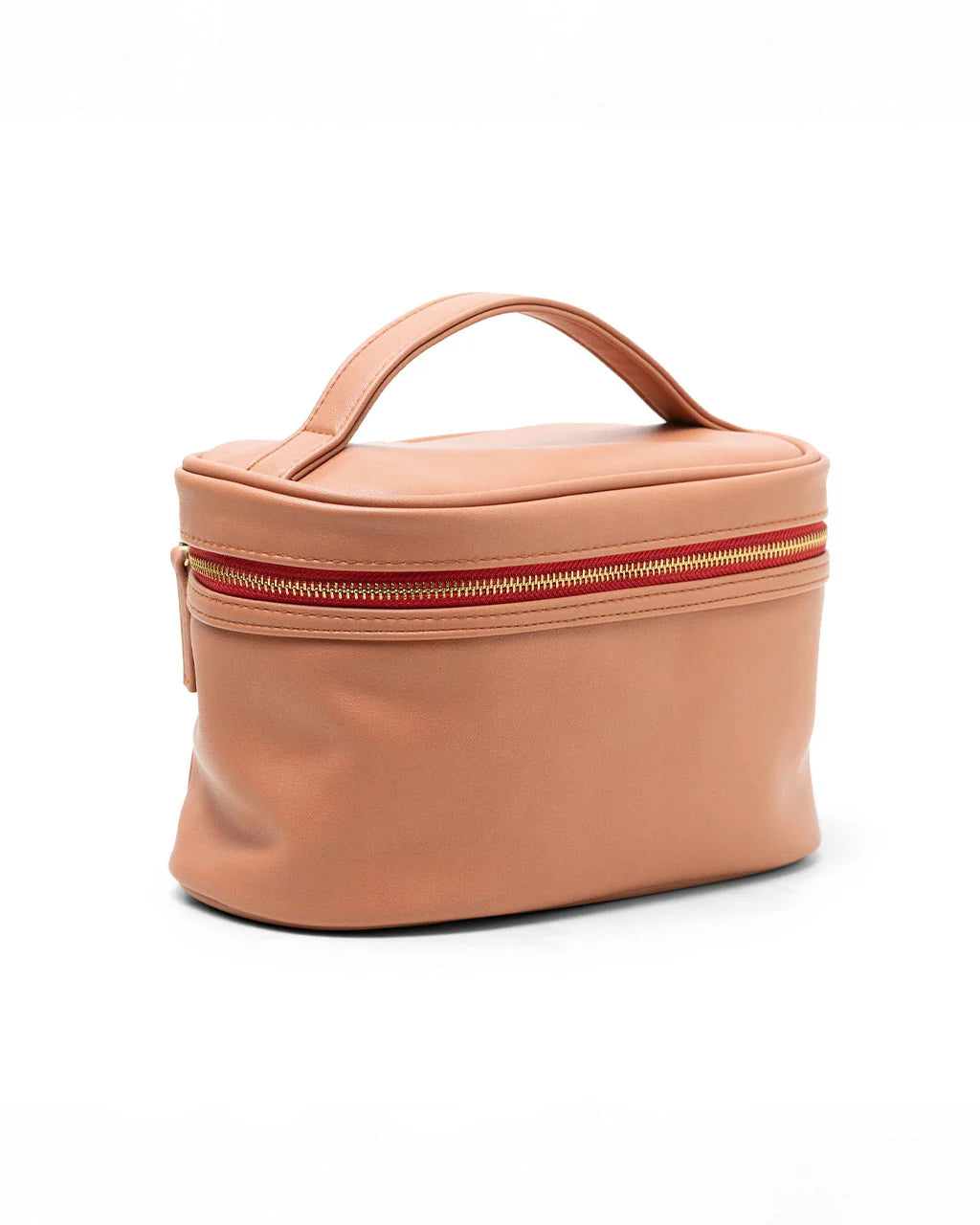 DesignWorks Inc Vegan Leather Travel Case - Rose + Rust