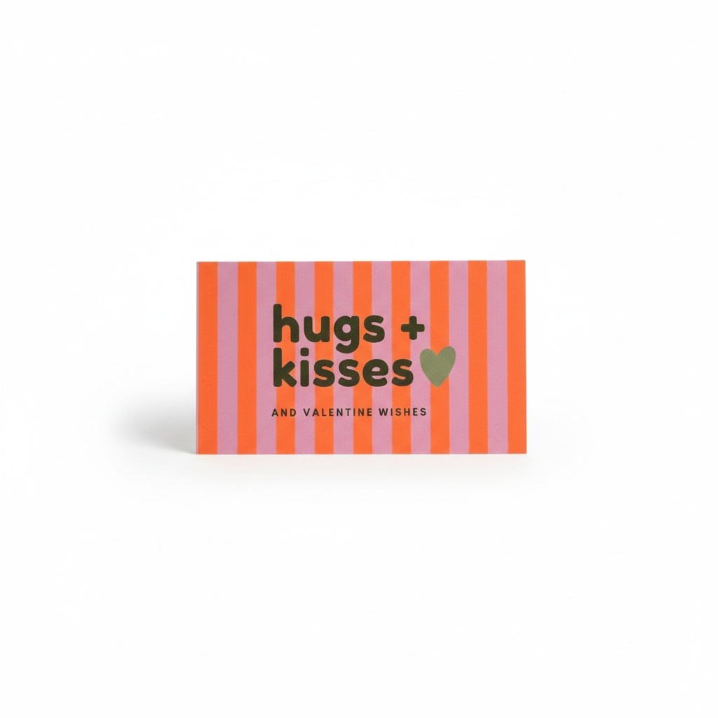 Hugs + Kisses Valentine