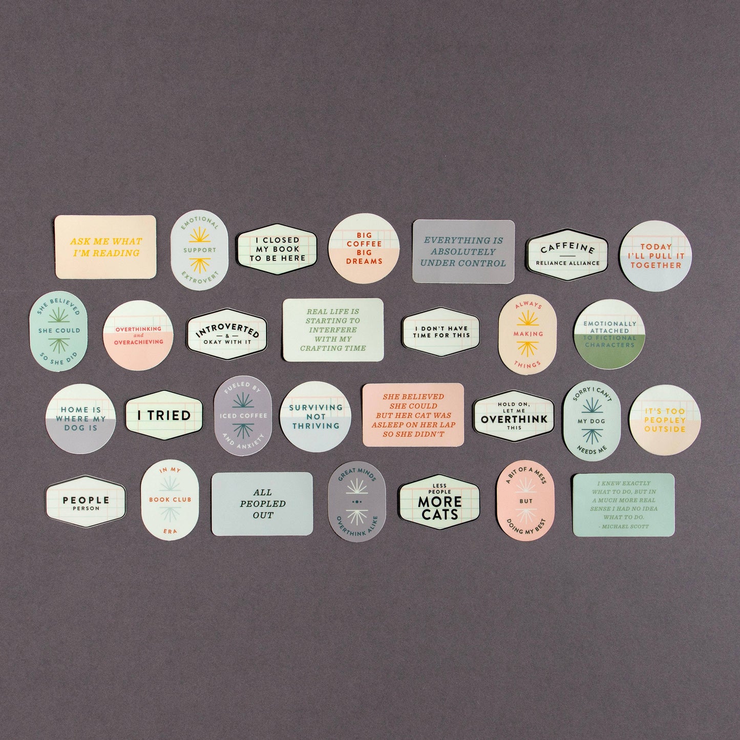 All Peopled Out Decal Sticker