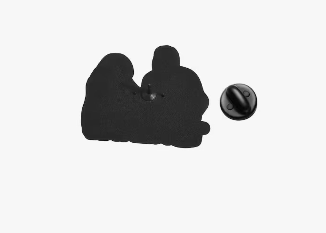 Fold It In Enamel Pin