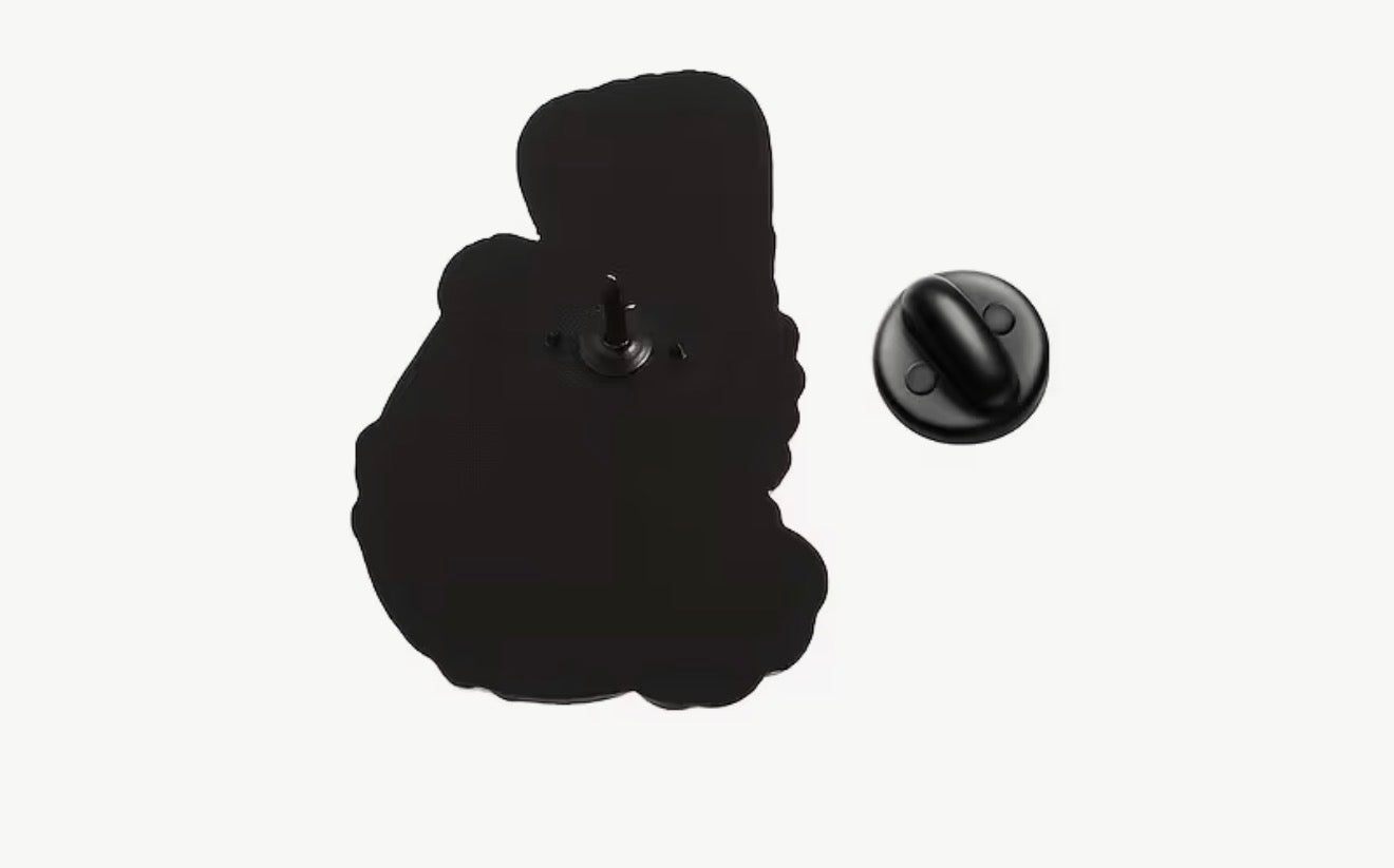 Floral Stethoscope Enamel Pin
