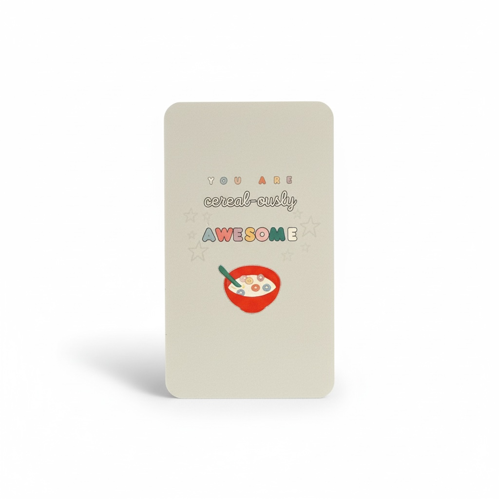 Cereal-Ously Amazing Classroom Valentines Cards