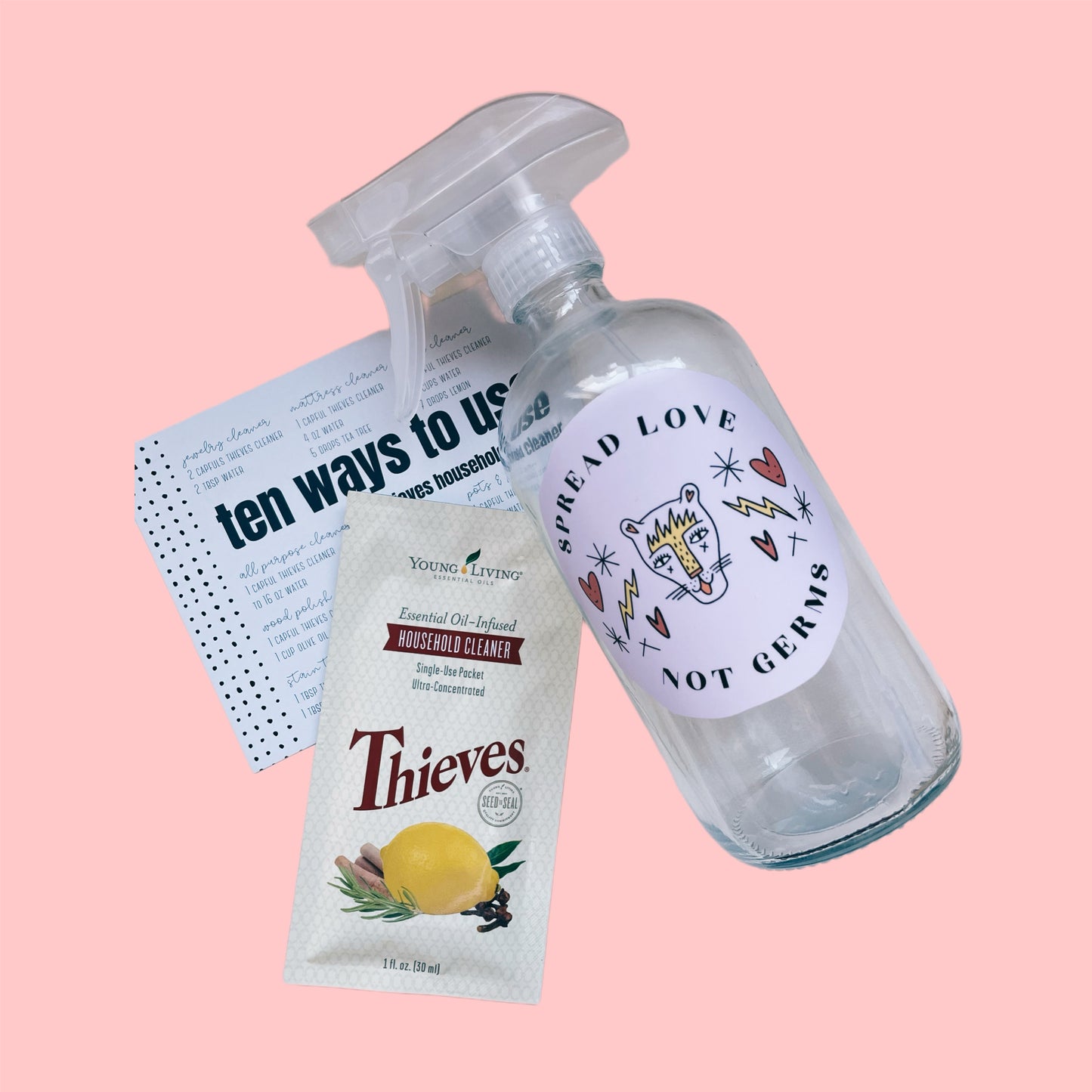 Thieves All Purpose Cleaner Bundle - Spread Love Not Germs