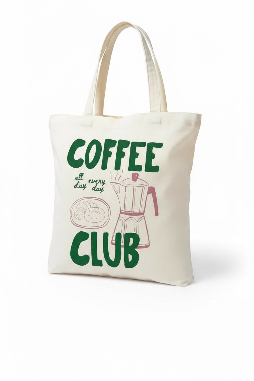 Coffee Club - Green + Pink