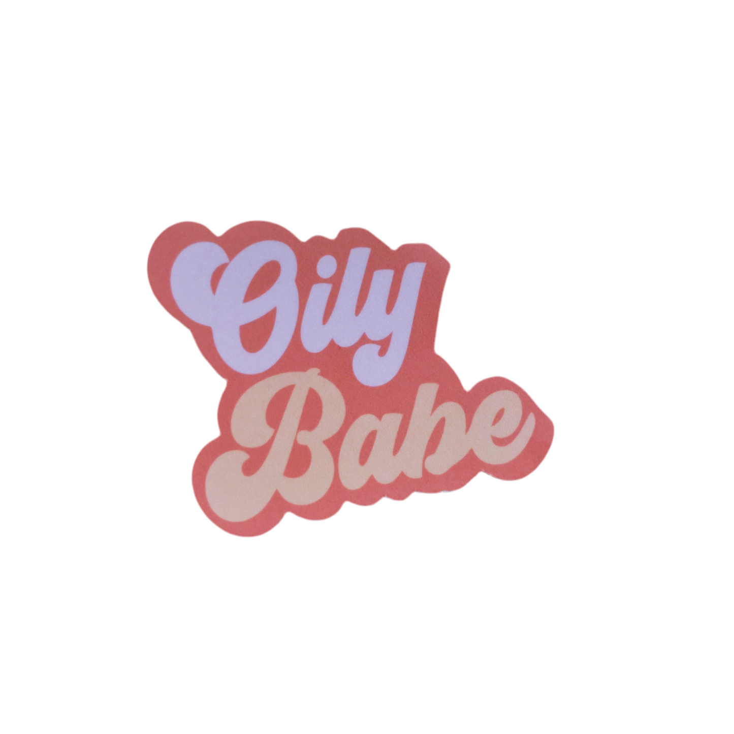 Oily Babe Vinyl Sticker