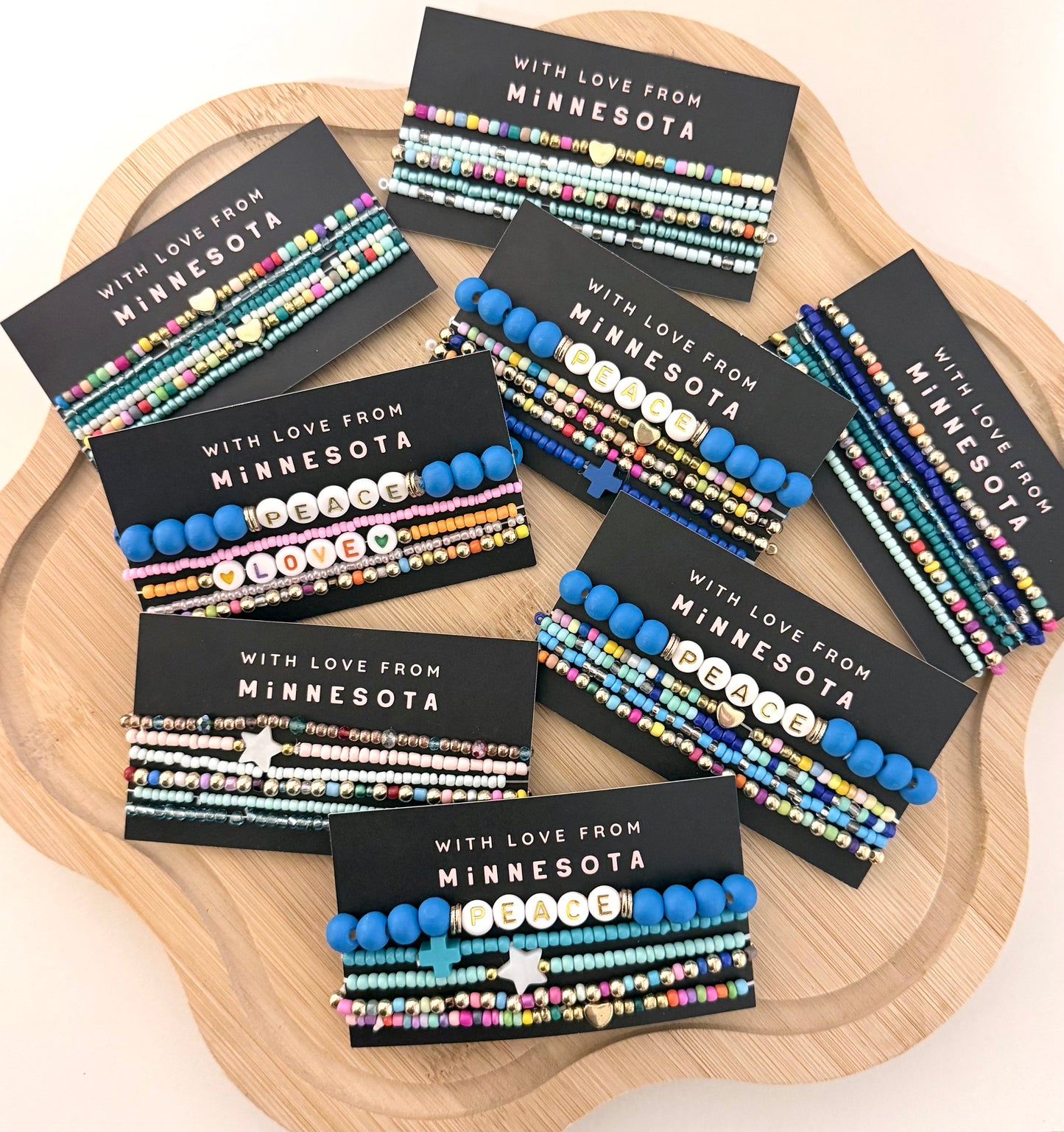 Minnesota Nice Confetti Stack 💜