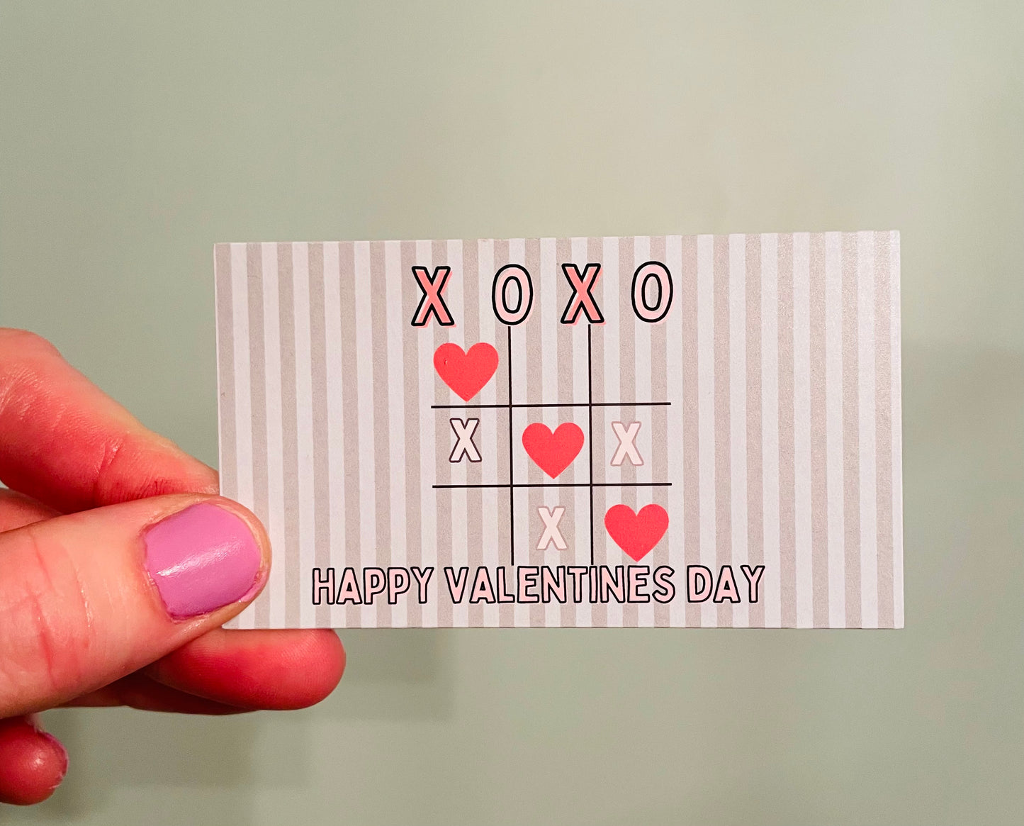 X’s & O’s Valentine