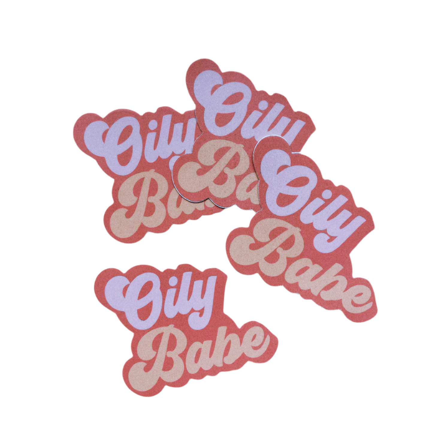 Oily Babe Vinyl Sticker