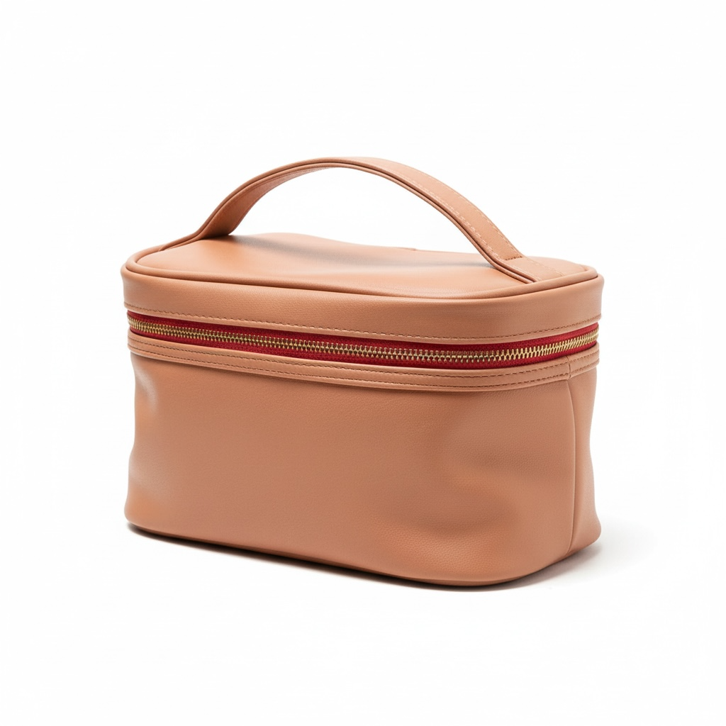 DesignWorks Inc Vegan Leather Travel Case - Rose + Rust