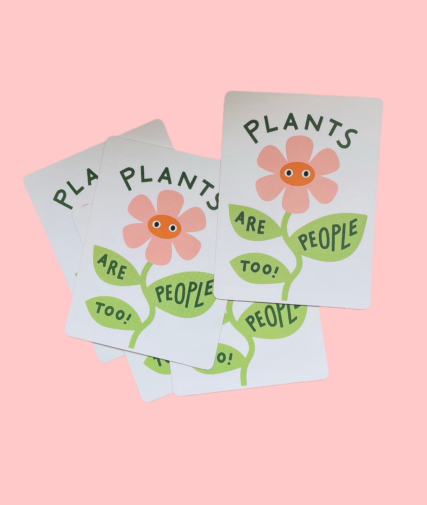 Plants Are People Too Die Cut Sticker