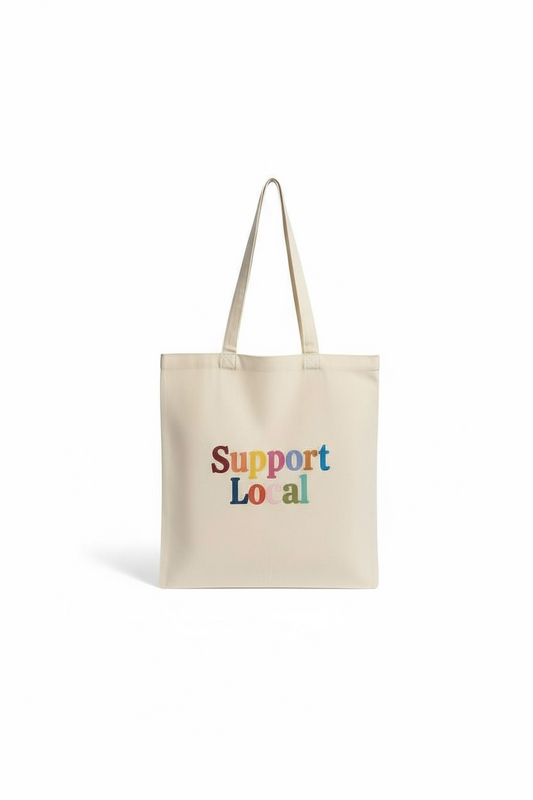 Canvas Tote Bag: Multi-Color